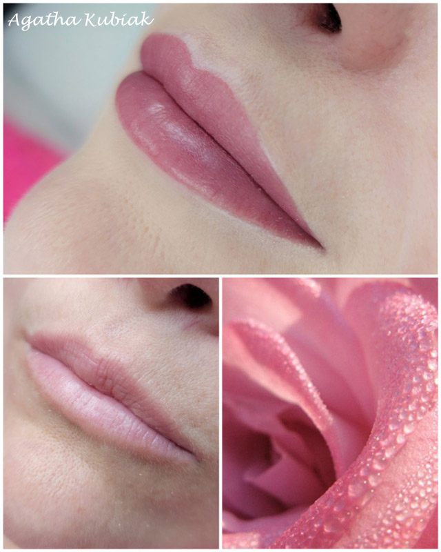 Before and After - Permanent Makeup Full Lips