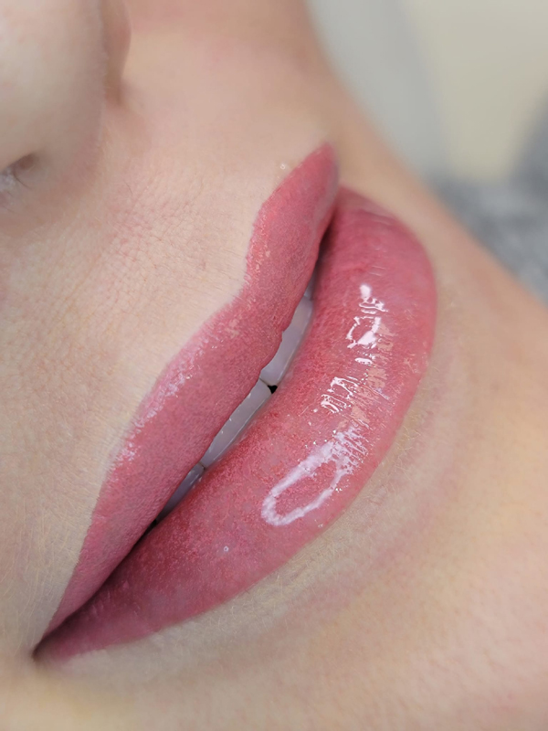 Permanent Makeup Blush Lips